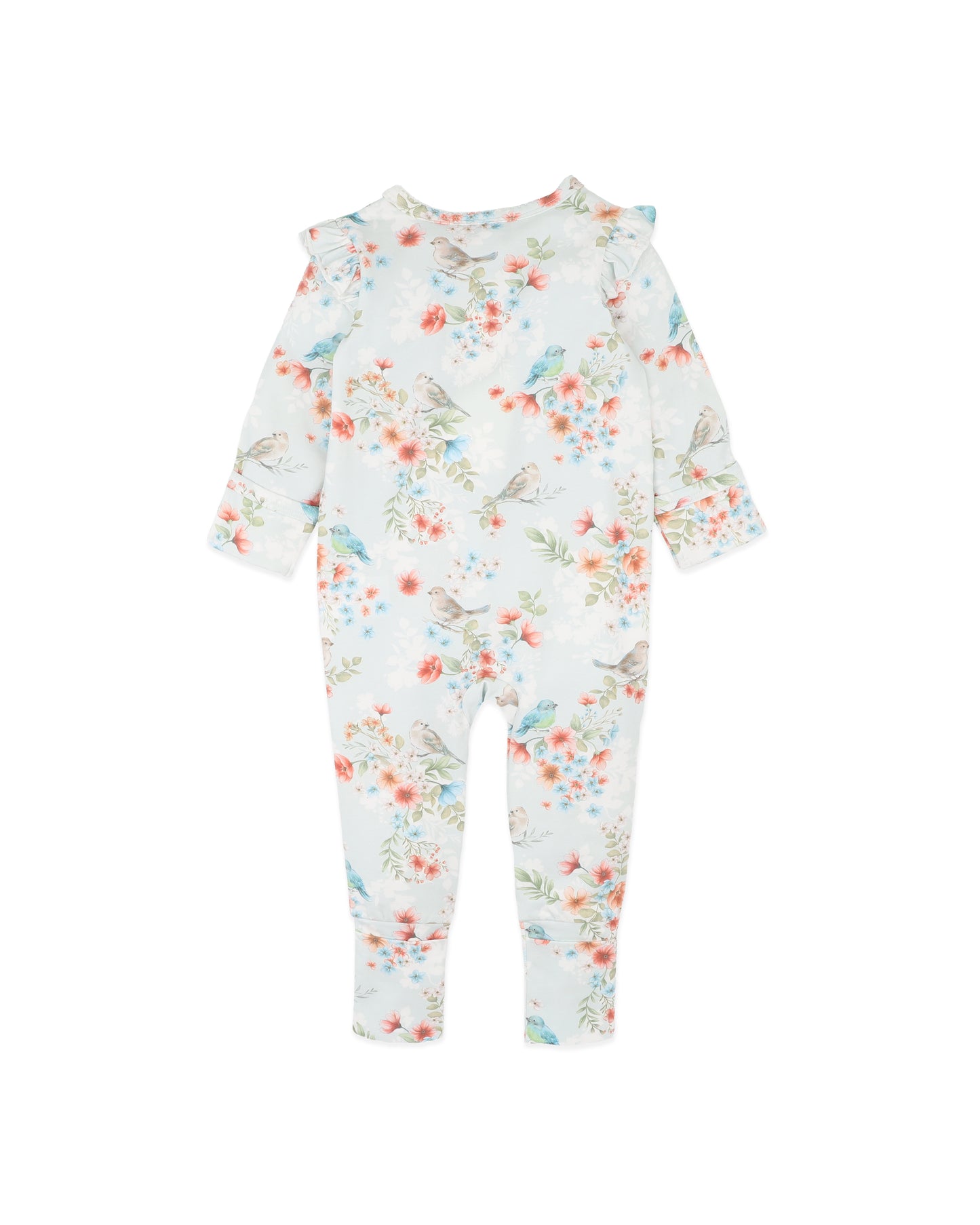 Bebe Gemma Bird Organic LS Zipsuit