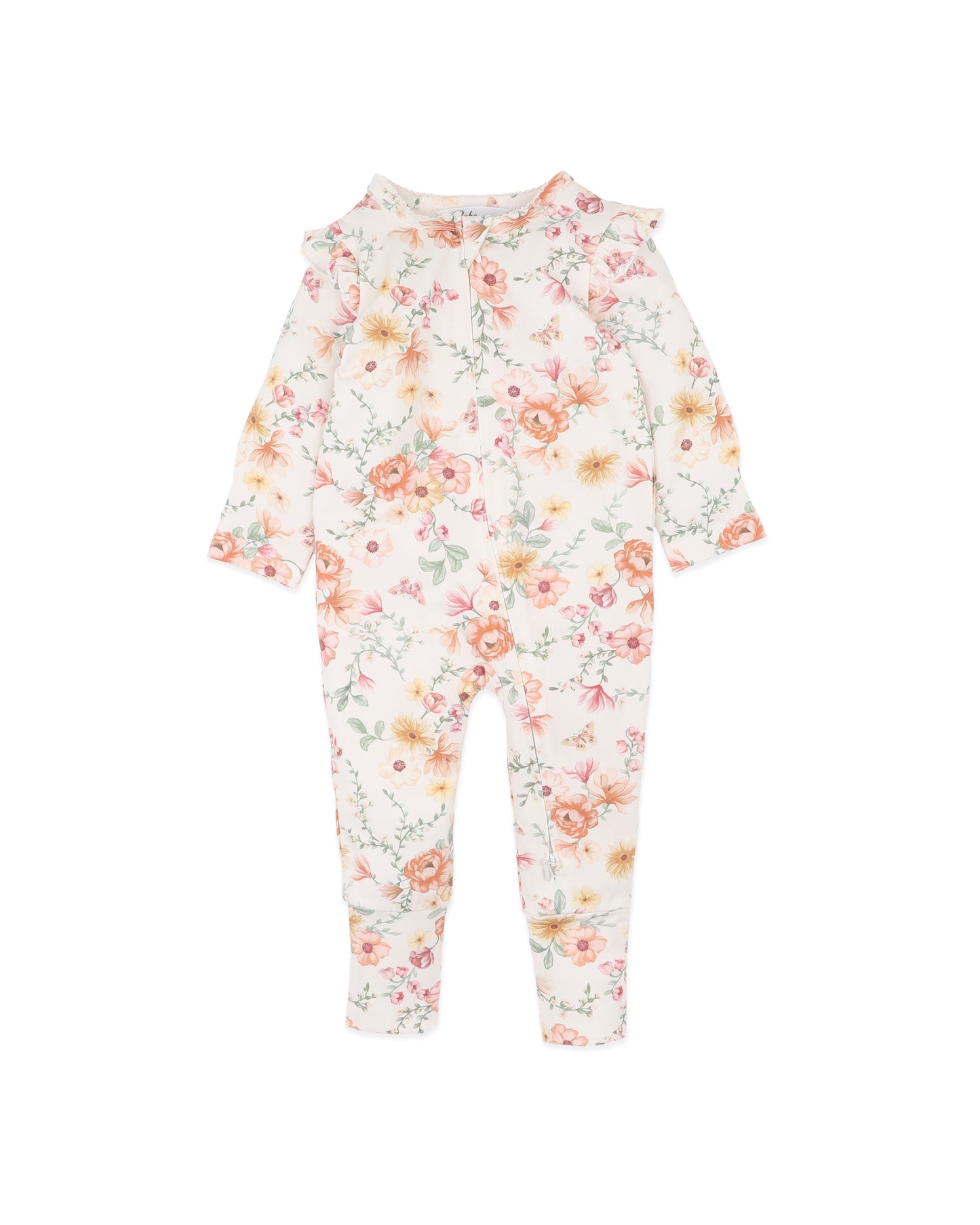 Bebe Emmy Print Organic LS Zipsuit