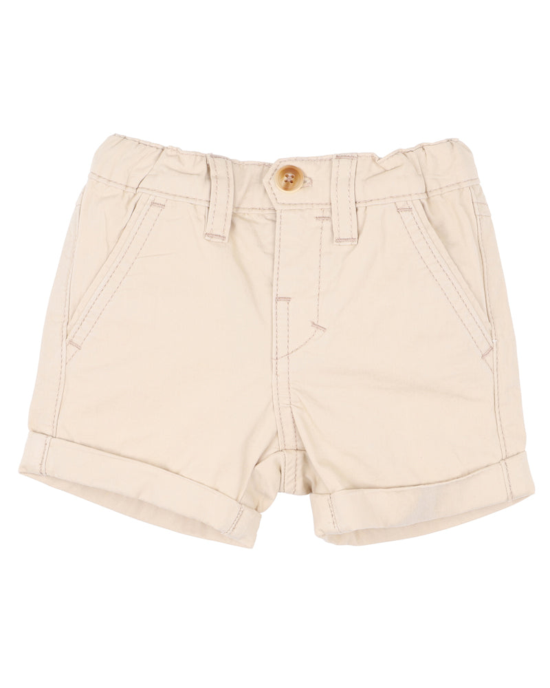 Bebe Harry Beige Pocket Shorts