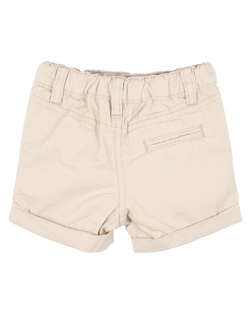 Bebe Harry Beige Pocket Shorts