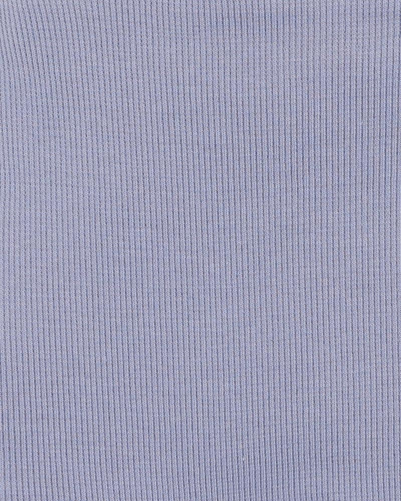 Bebe Axel Organic Rib Shorts - Ocean Blue