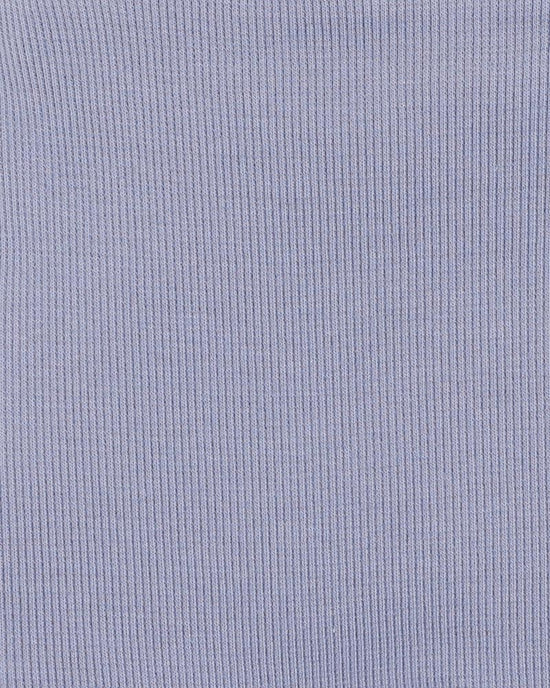 Bebe Axel Organic Rib Shorts - Ocean Blue