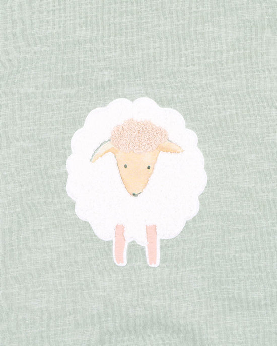 Bebe Clayton Print Sheep Romper