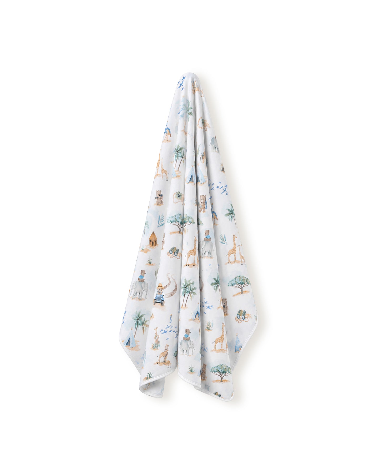 Bebe Brady Print Organic Bunny Rug