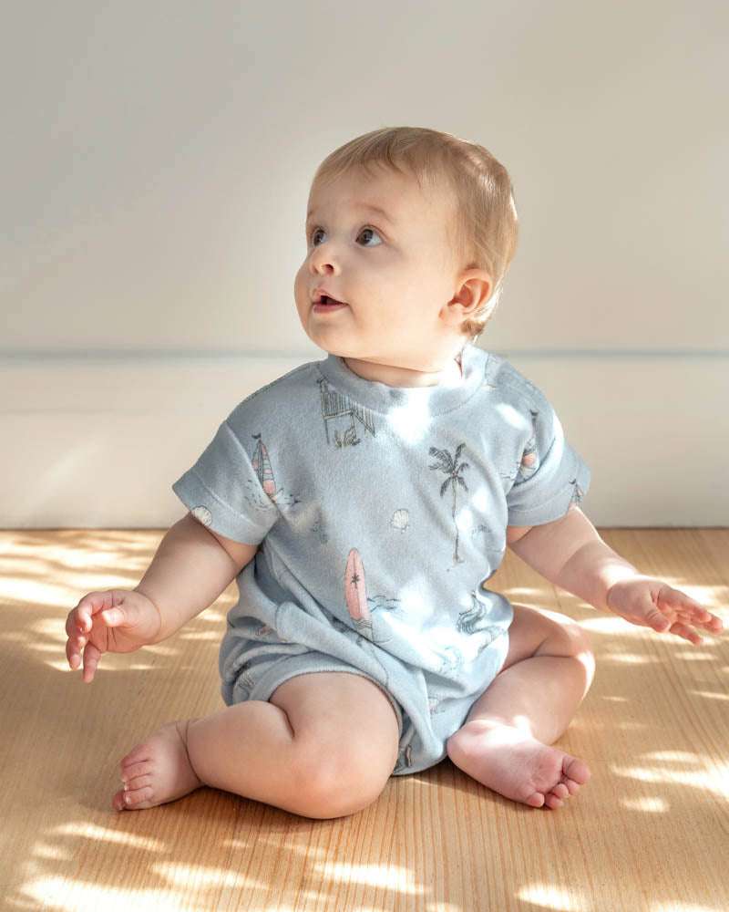Bebe Max Terry Beach Romper