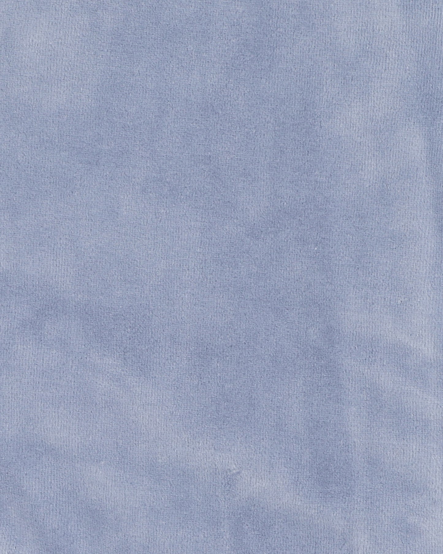 Bebe Alvin Velour Zip Onesie - Dusky Blue