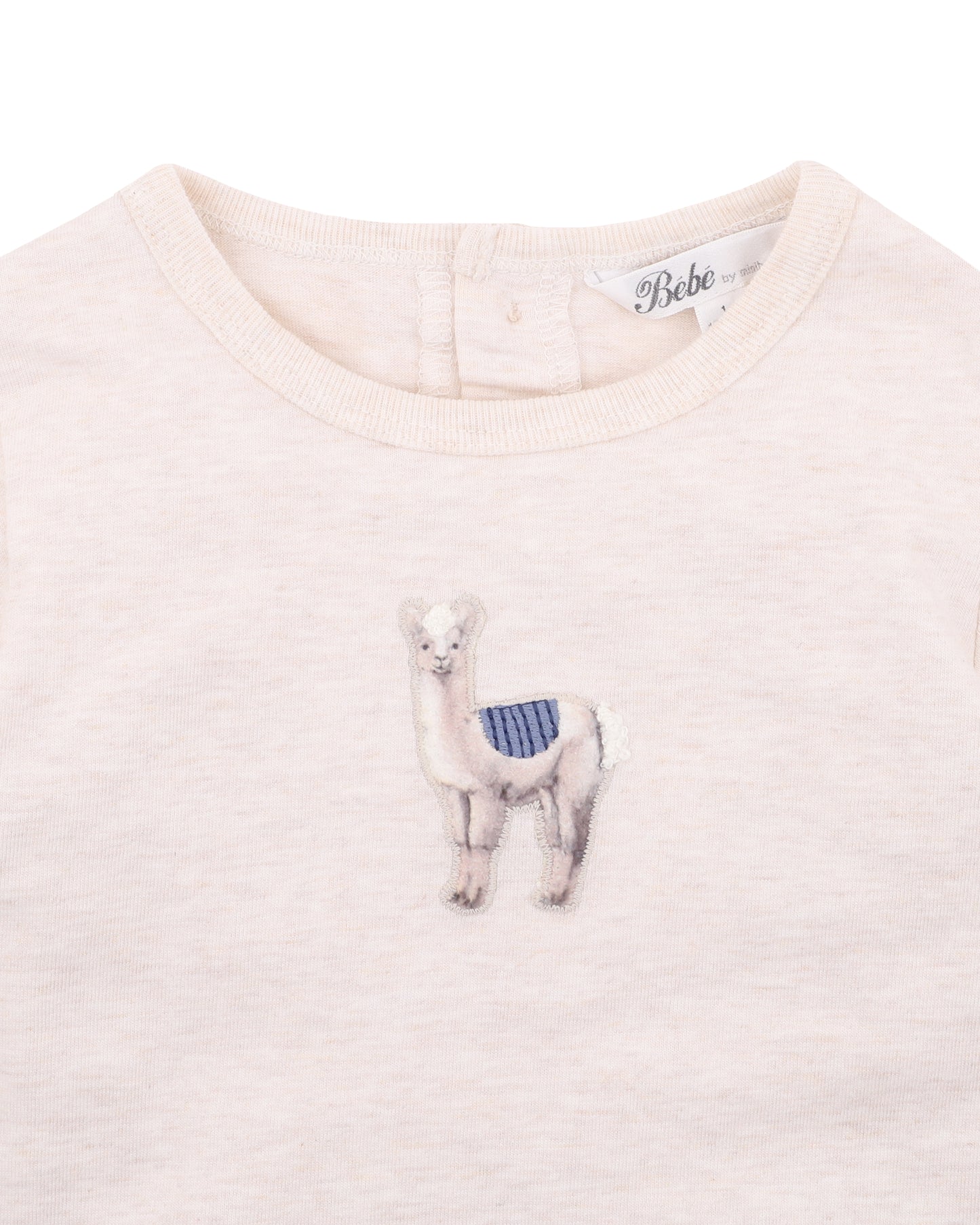 Bebe Jake Alpaca LS Tee - Oat Marle