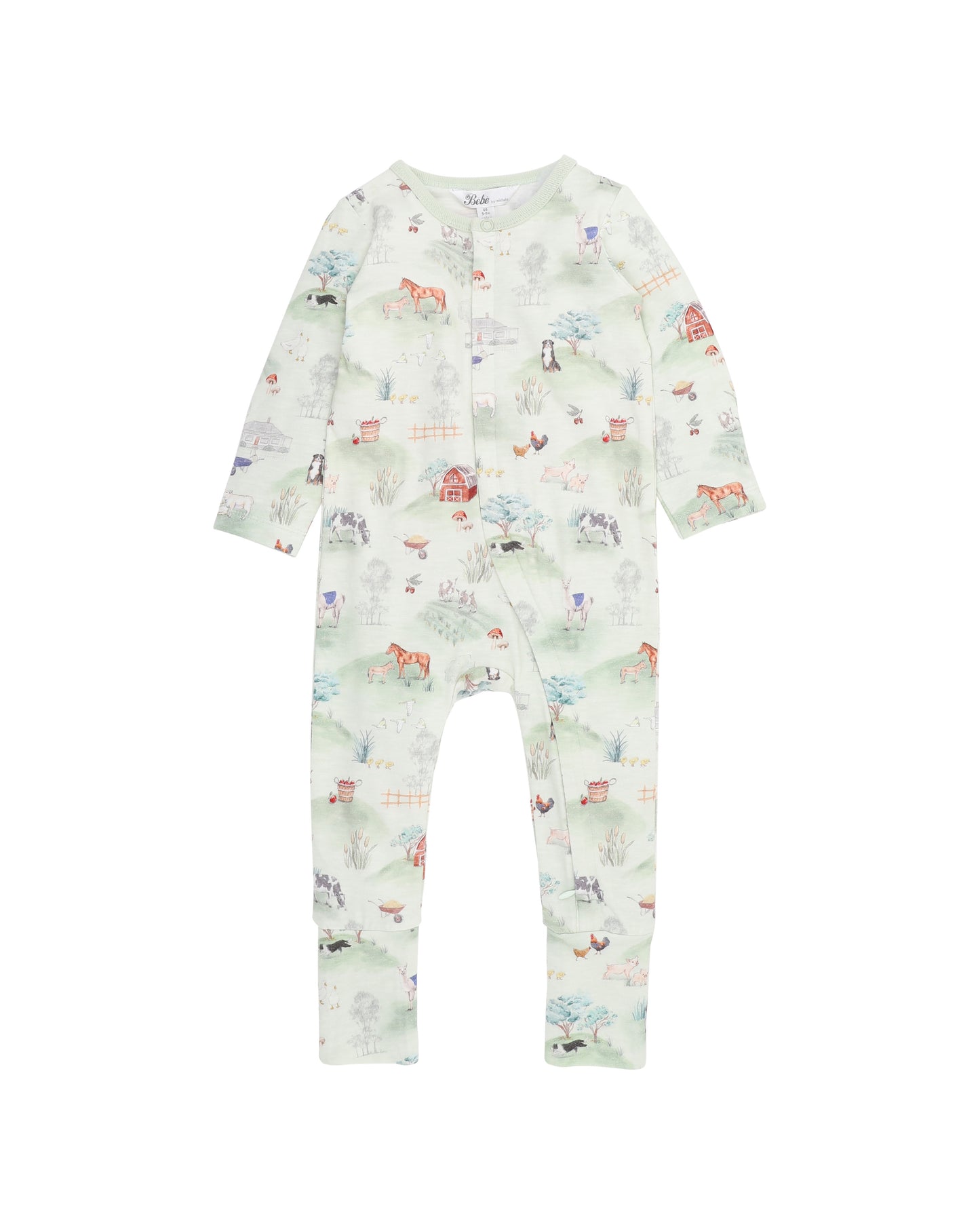 Bebe Hunter Print Organic LS Zipsuit