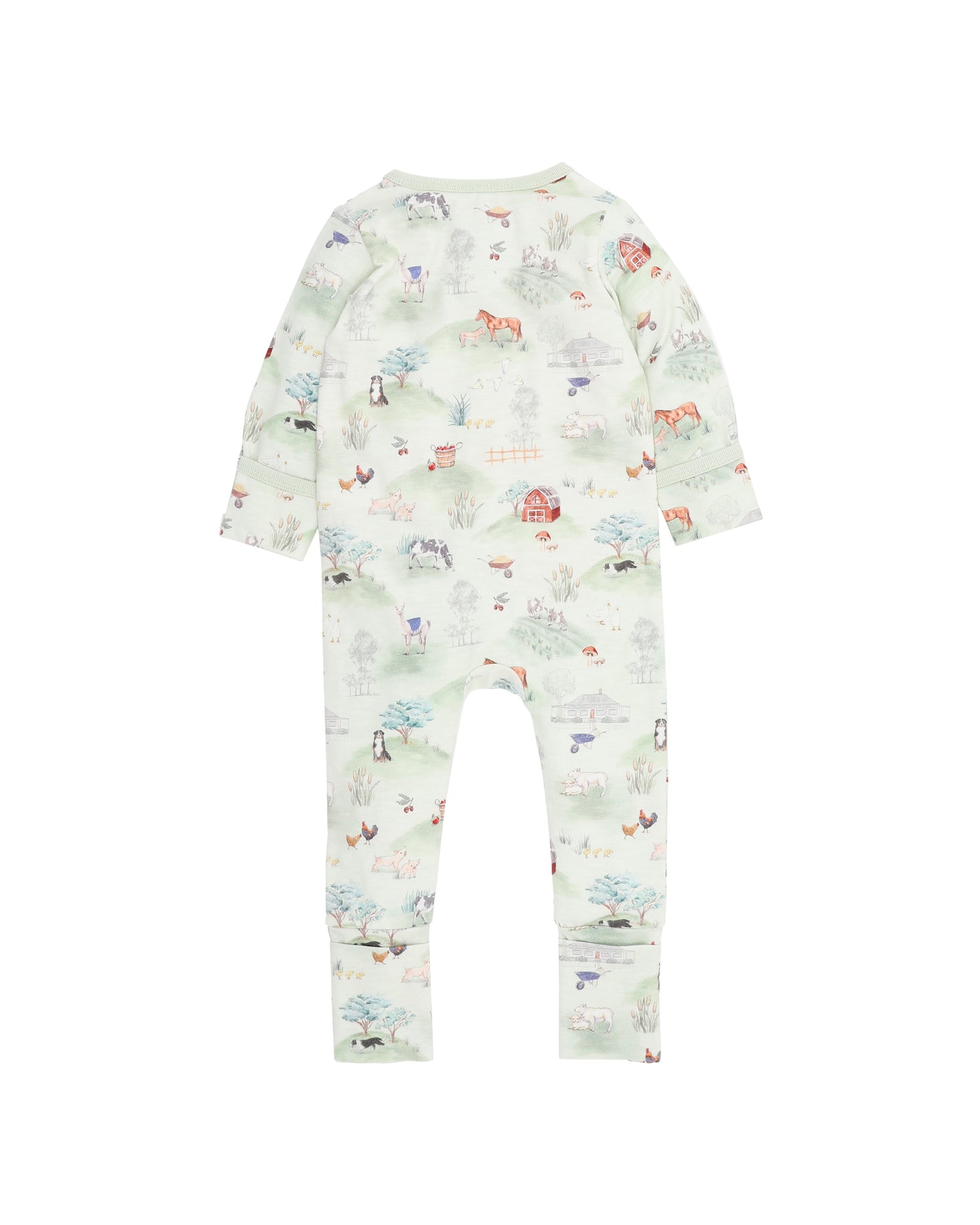 Bebe Hunter Print Organic LS Zipsuit