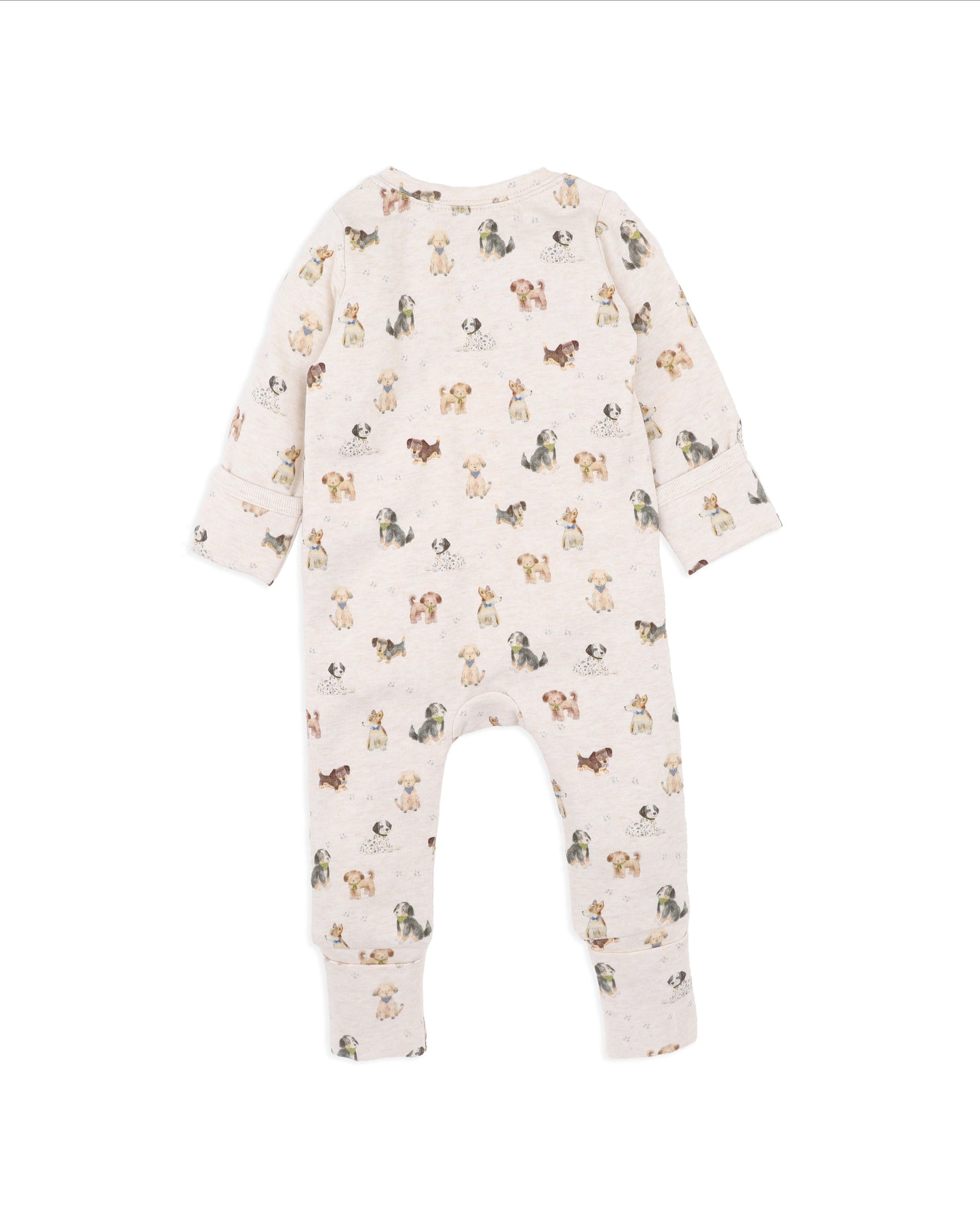 Bebe Otto Print Organic LS Zipsuit