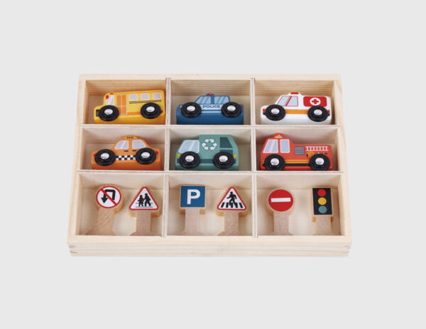 Zookabee Wooden Vehicle Set