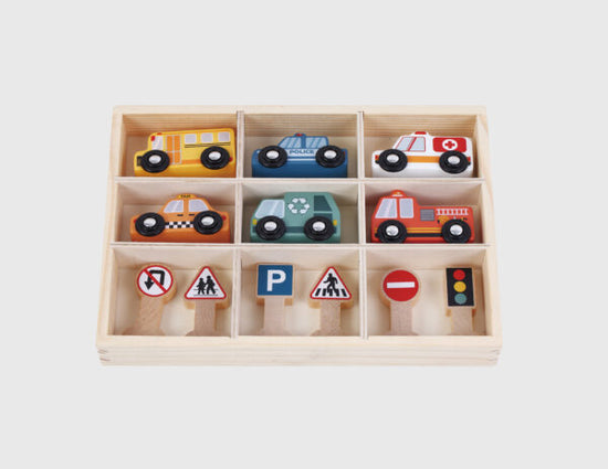 Zookabee Wooden Vehicle Set