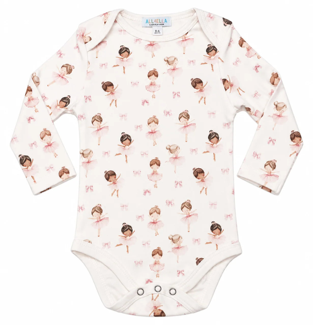 All4Ella Organic Clothing Set 6pcs - Ballerina
