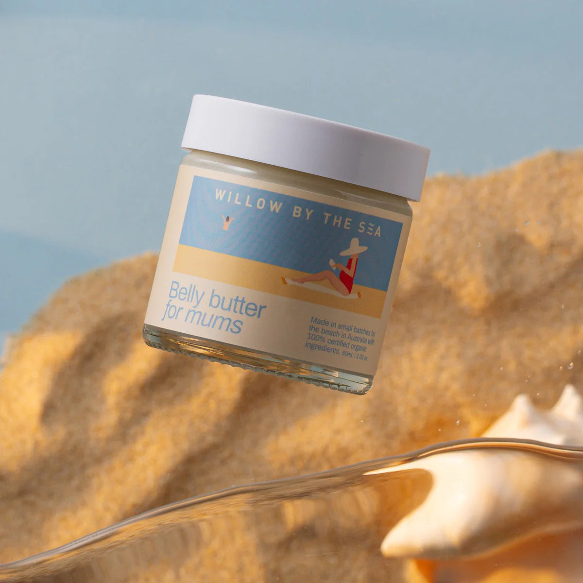 Willow By The Sea Belly Butter 60ml