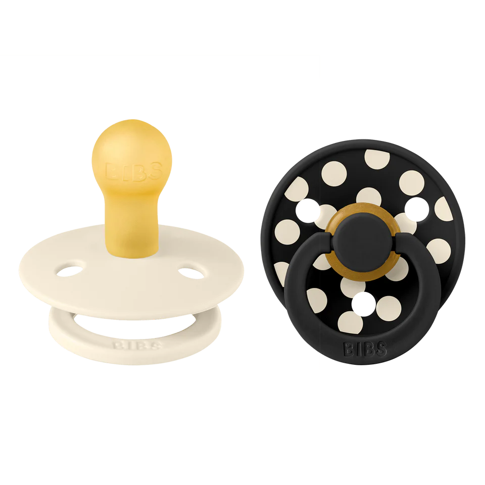 Bibs Studio Colour Polka Ivory/Black