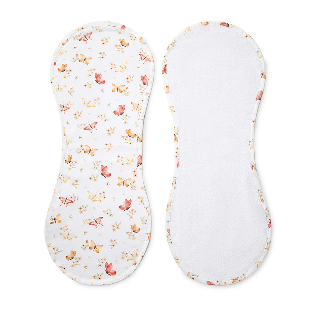 Snuggle Hunny Butterfly Organic Cotton Burp Cloth
