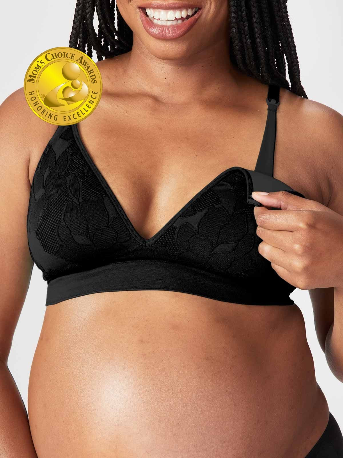 Cake Freckles Recycled Busty Bra (E-FF) - Black