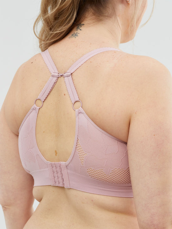 Cake Freckles Recycled Busty Bra (E-FF) - Mauve