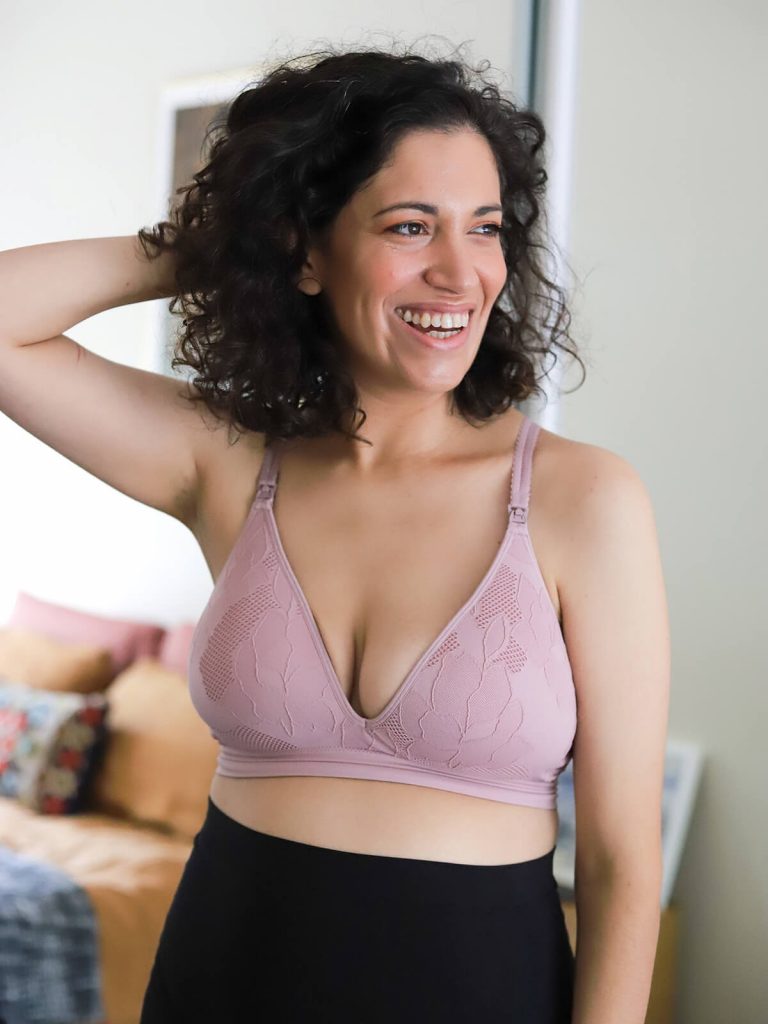 Cake Freckles Recycled Busty Bra (E-FF) - Mauve