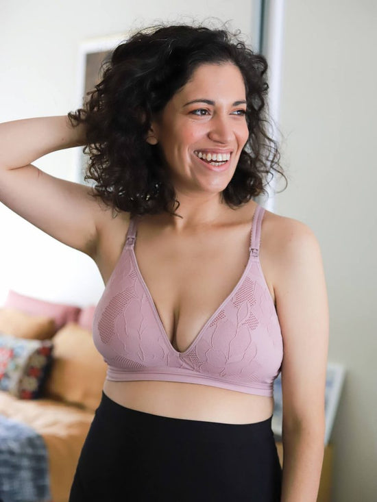 Cake Freckles Recycled Busty Bra (E-FF) - Mauve