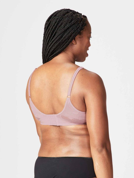 Cake Freckles Recycled Nursing Bra (B-DD) - Mauve