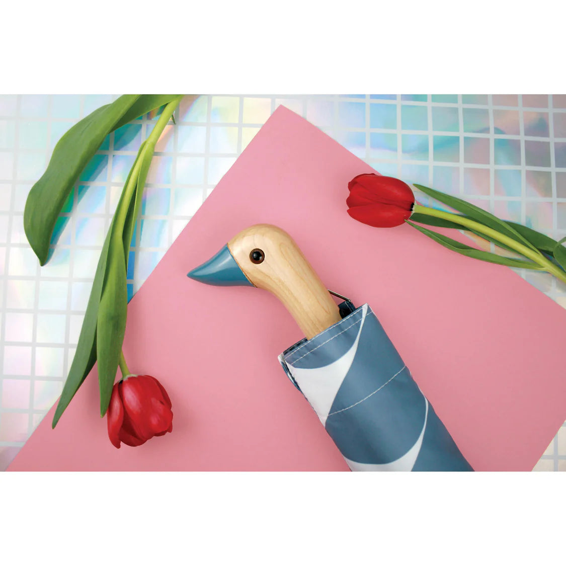 Original Duckhead Duck Umbrella Compact - Denim Moon
