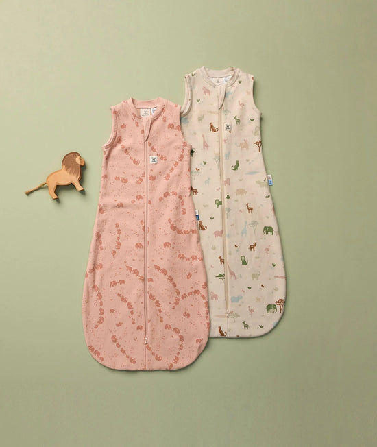 Ergo Pouch Jersey Sleeping Bag 1.0 TOG - Elephant Parade