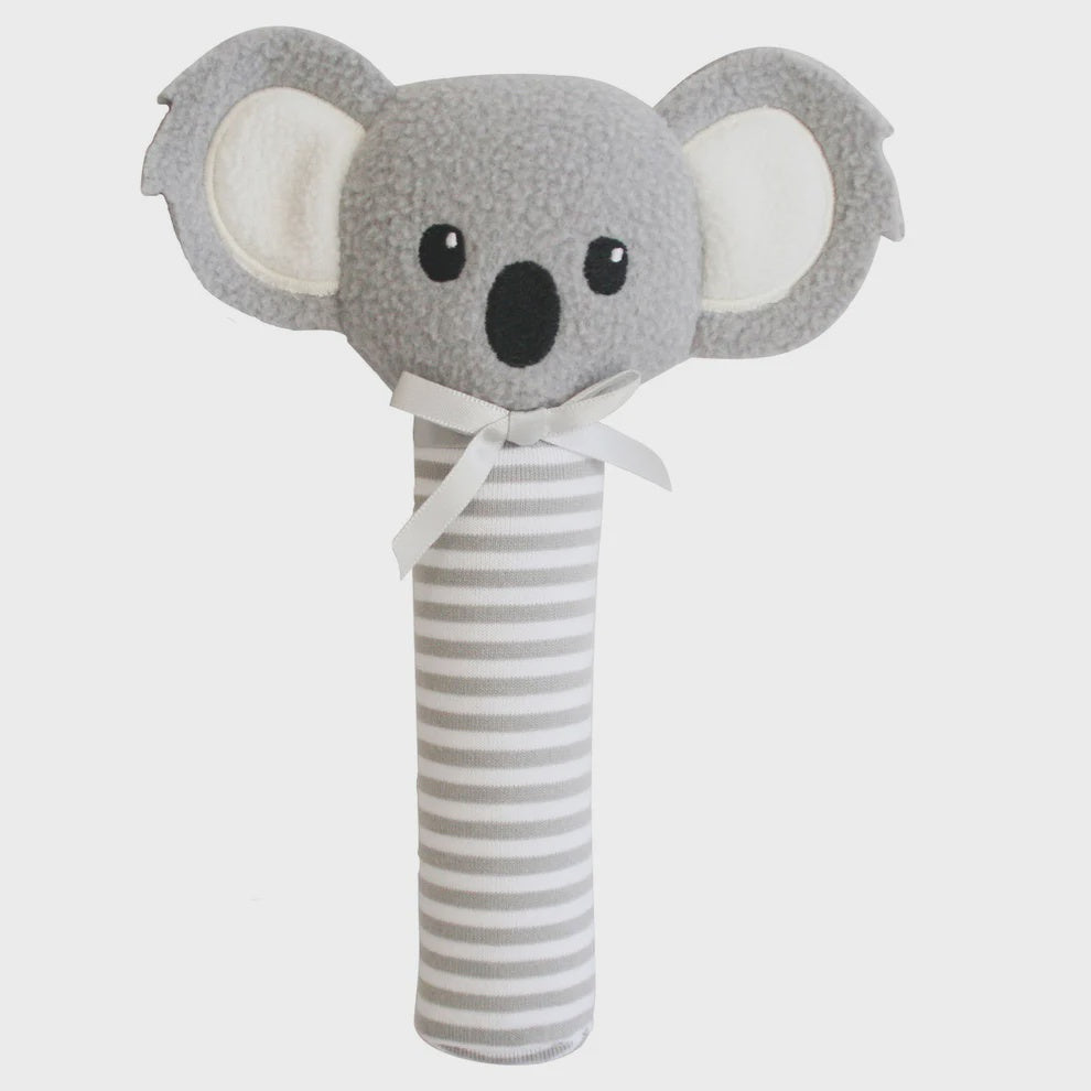 Alimrose Baby Koala Squeaker - Grey