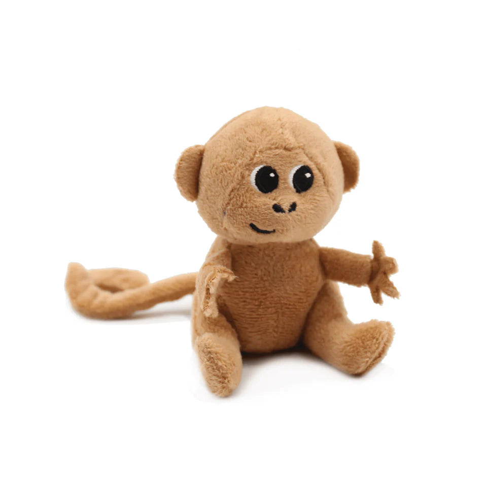 Les Ptipotos Zazou the Monkey, Mum & Baby