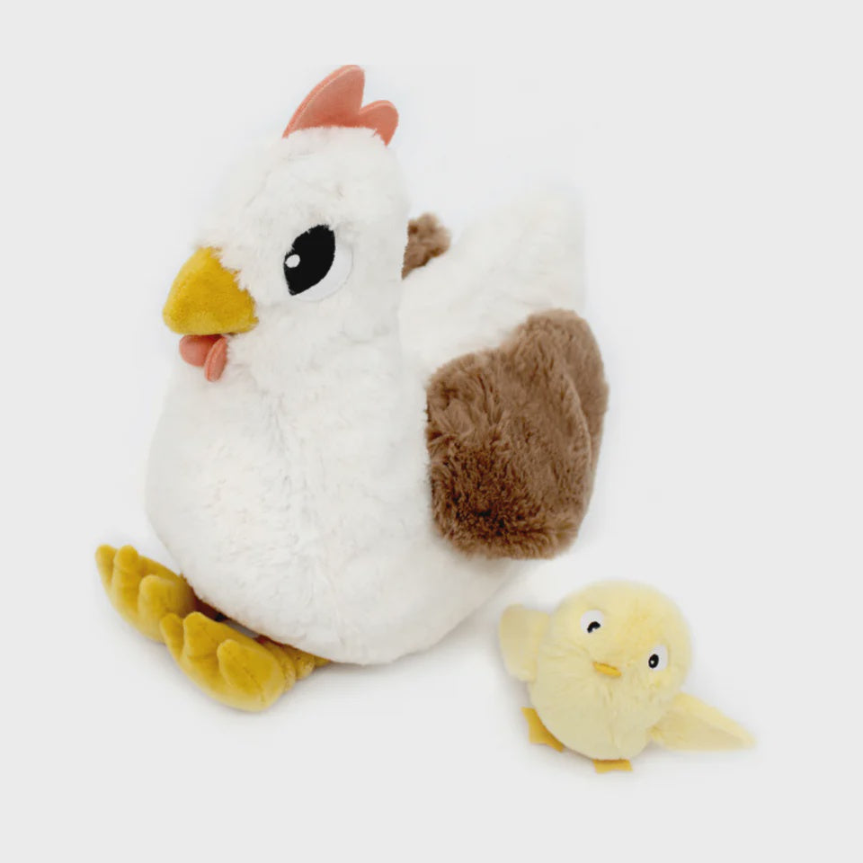 Les Ptipotos Pioupiou the Hen, Mum & Baby