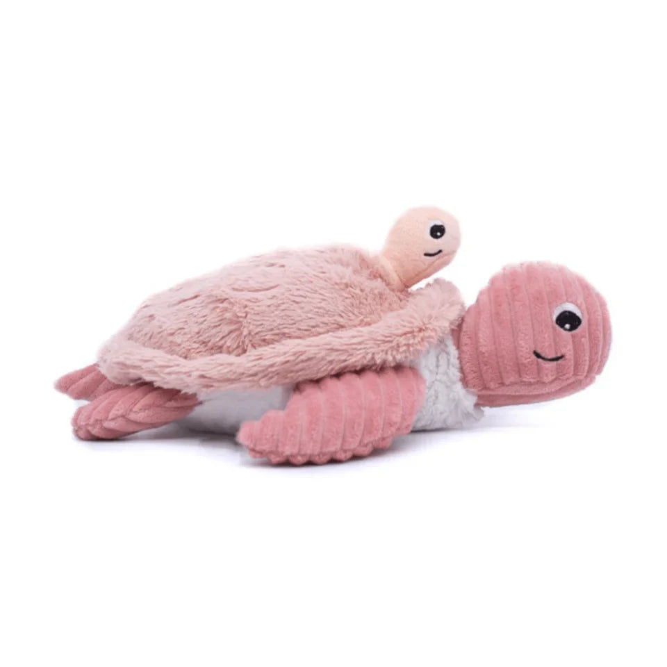 Les Ptipotos Sauvenout the Turtle, Mum & Baby - Pink