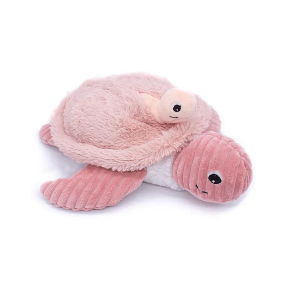 Les Ptipotos Sauvenout the Turtle, Mum & Baby - Pink
