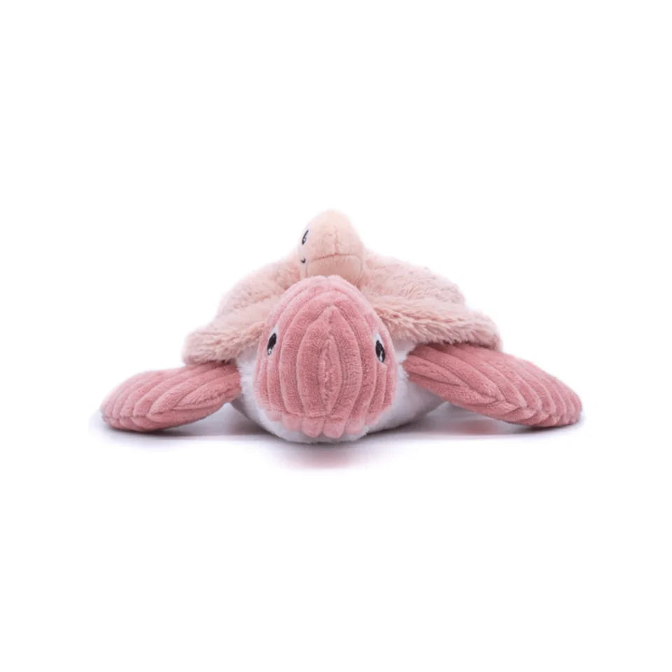 Les Ptipotos Sauvenout the Turtle, Mum & Baby - Pink
