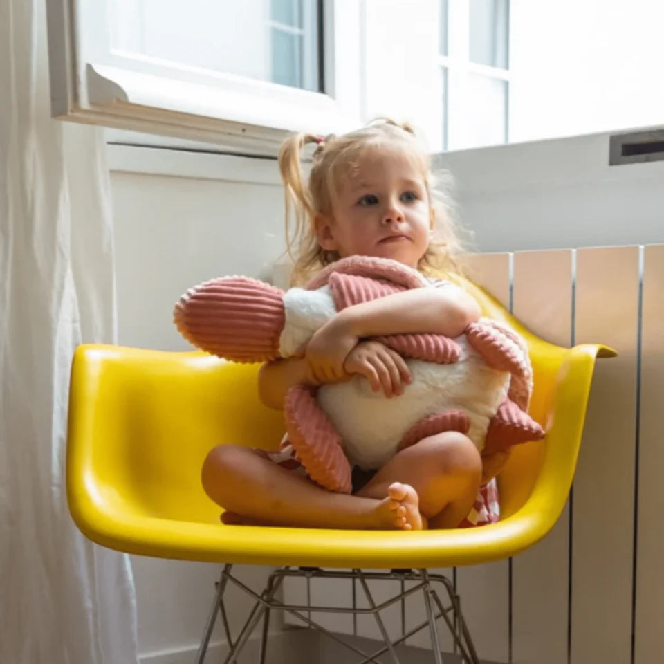 Les Ptipotos Sauvenout the Turtle, Mum & Baby - Pink