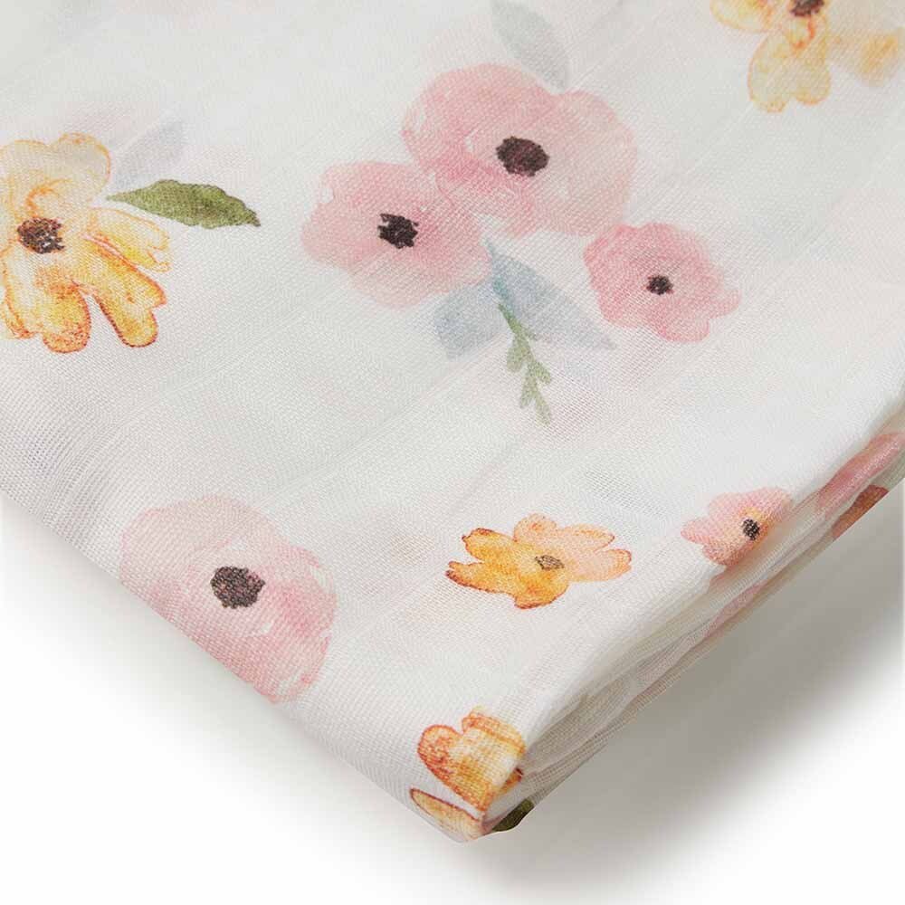 Snuggle Hunny Poppy Organic Muslin Wrap