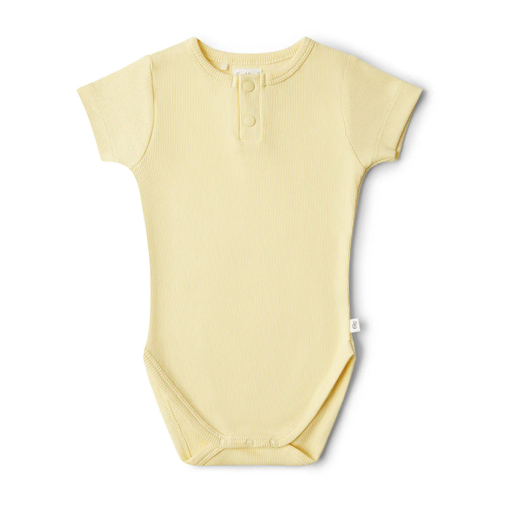 Snuggle Hunny Sunlight Short Sleeve Organic Bodysuit