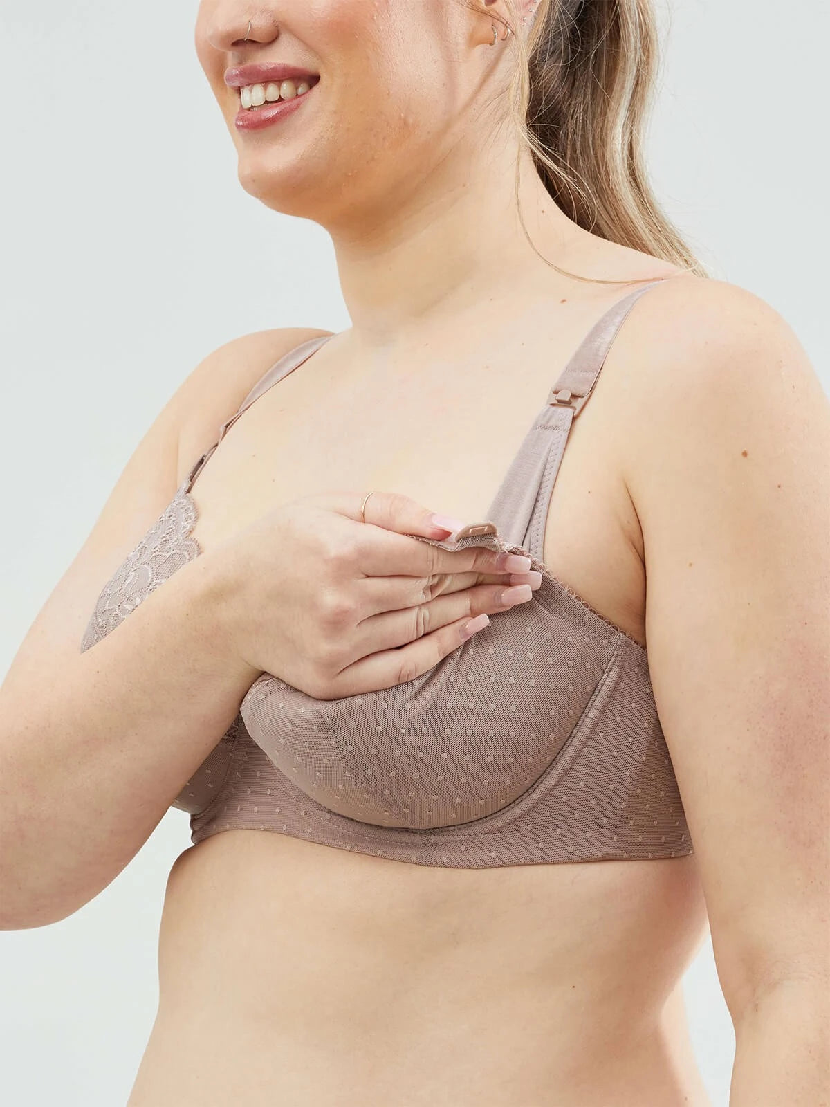 Cake TimTams Nursing Bra - Taupe