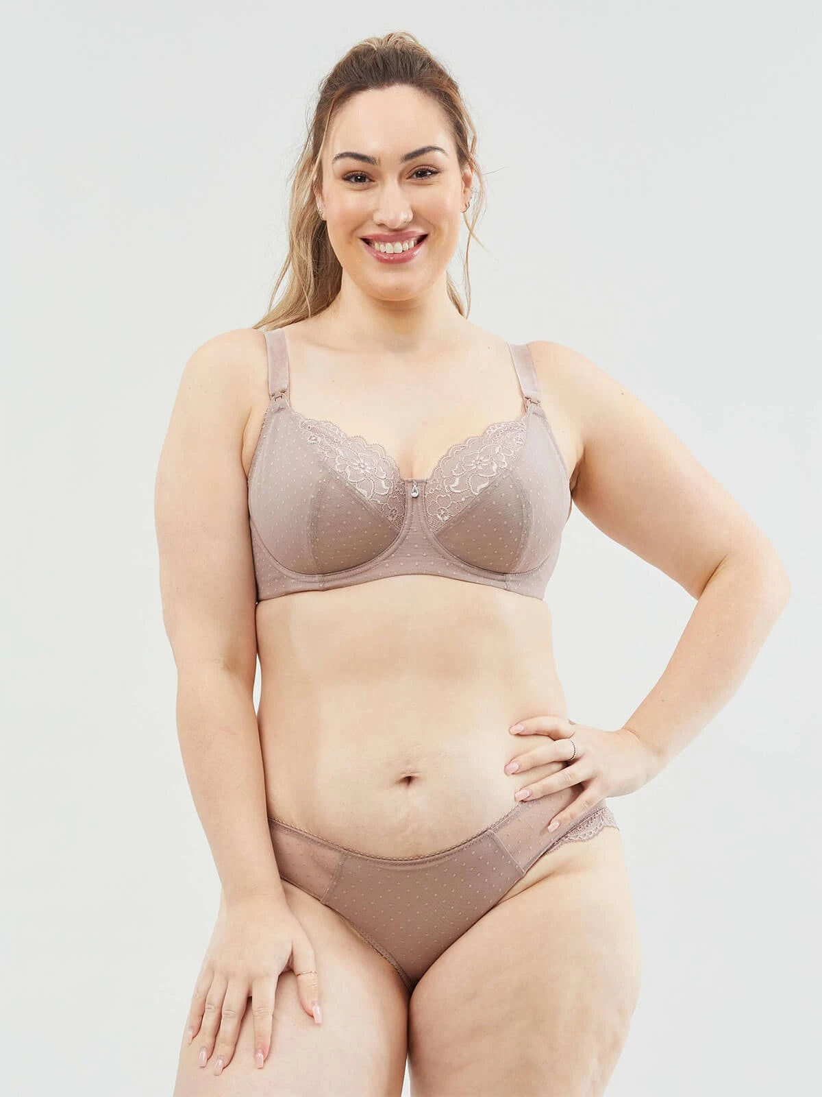 Cake TimTams Nursing Bra - Taupe