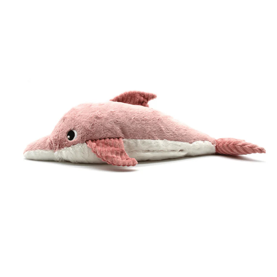 Les Ptipotos Tofou the Dolphin, Mum & Baby - Pink
