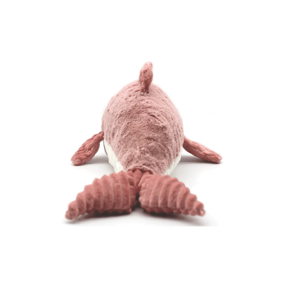Les Ptipotos Tofou the Dolphin, Mum & Baby - Pink