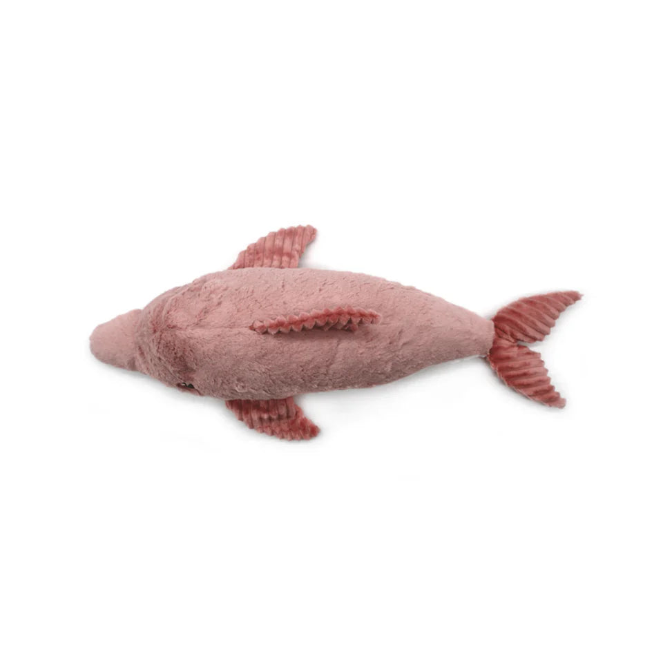 Les Ptipotos Tofou the Dolphin, Mum & Baby - Pink