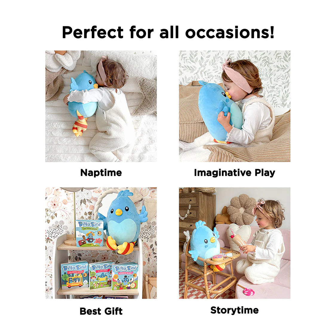 Ditty Bird Plush Toy 30cm