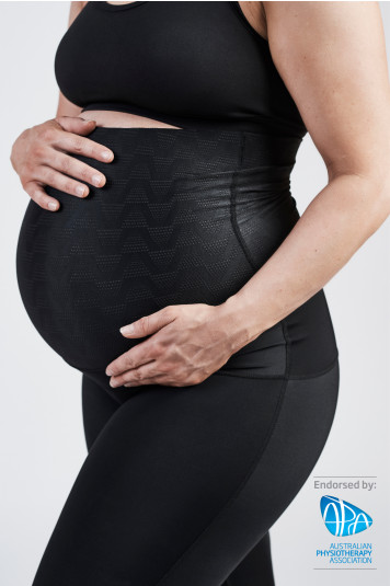 SRC Pregnancy Leggings Over the Bump