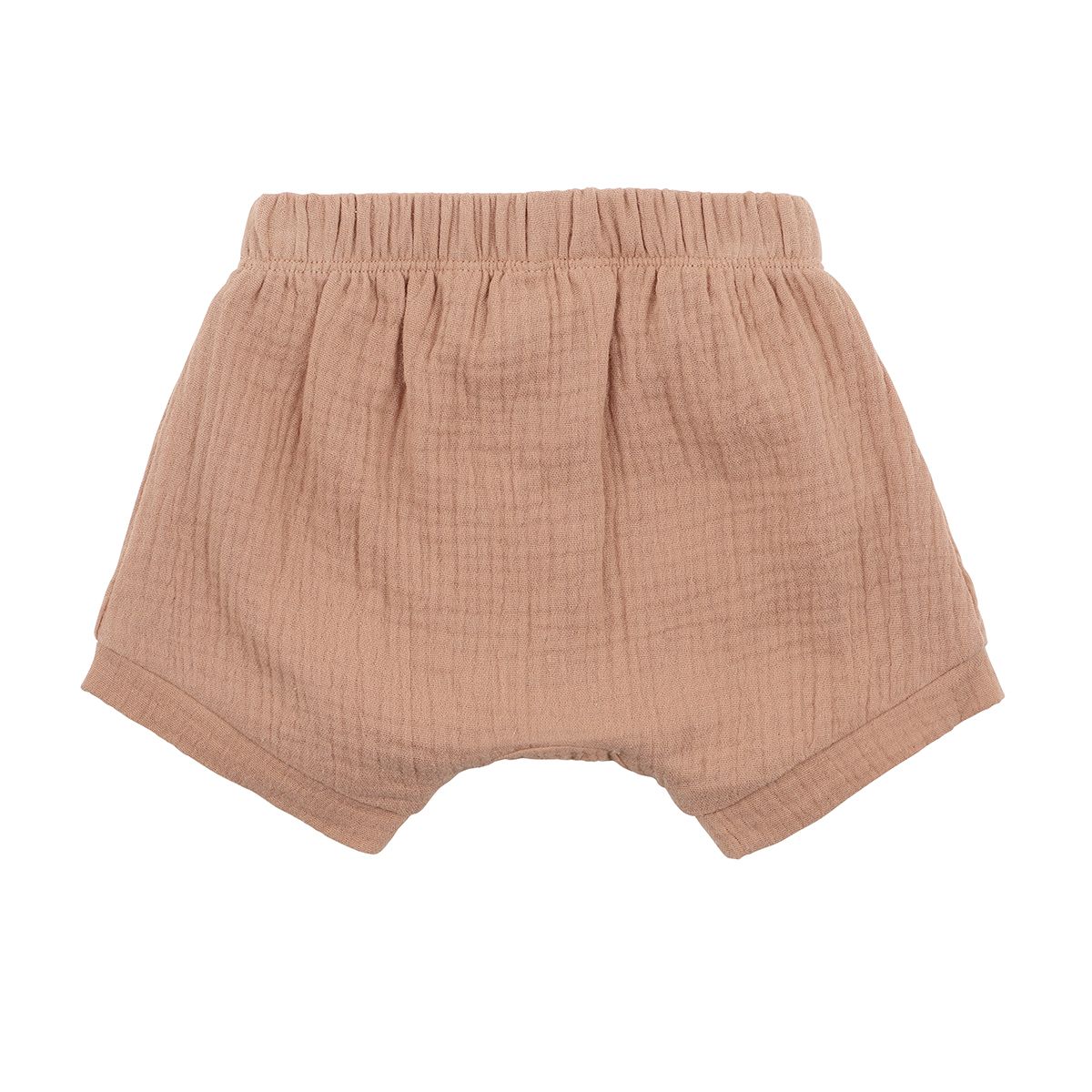 Bebe Crinkle Shorts – Chestnut – Maternal Instinct