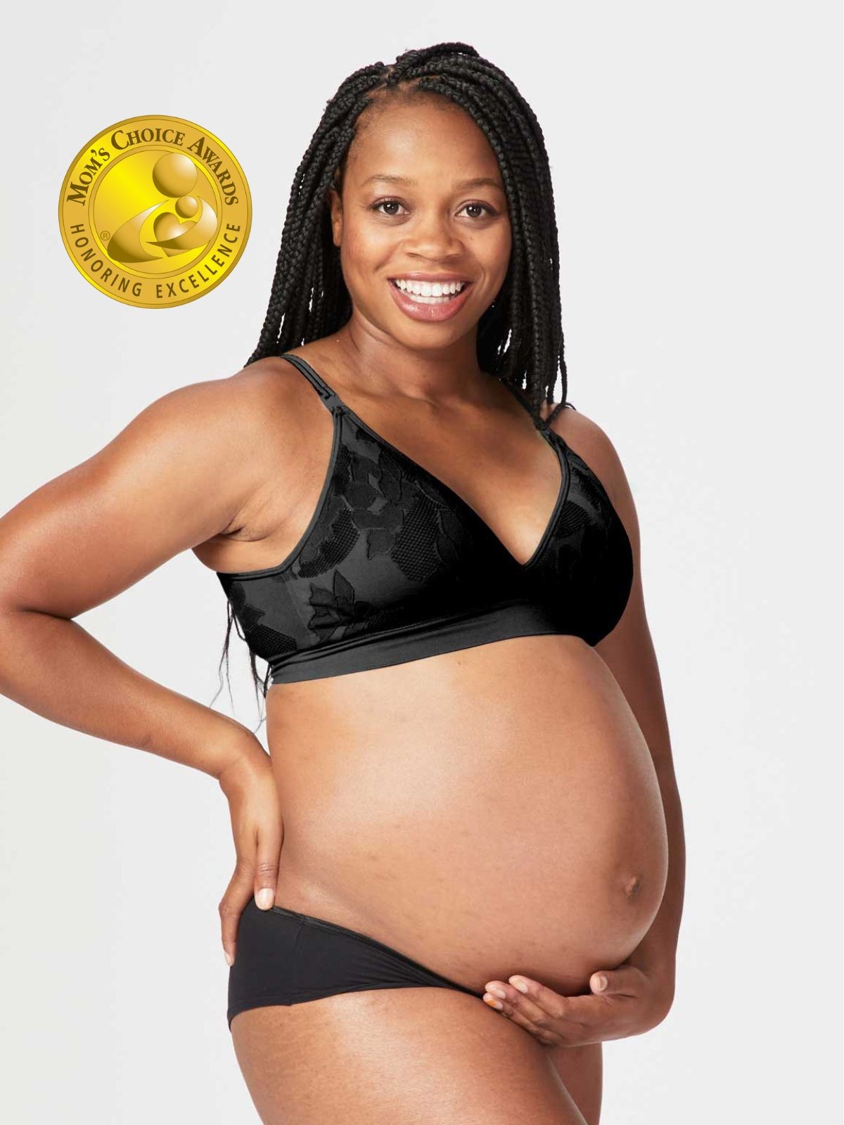 Cake Freckles Recycled Busty Nursing Bra (E-FF) – Black – Maternal Instinct